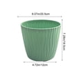 thumbnail image 3 of Dvkptbk Ripples Circular Flowerpot Potted Home Gardening Balcony Succulents Plants Pot organization and storage, 3 of 6