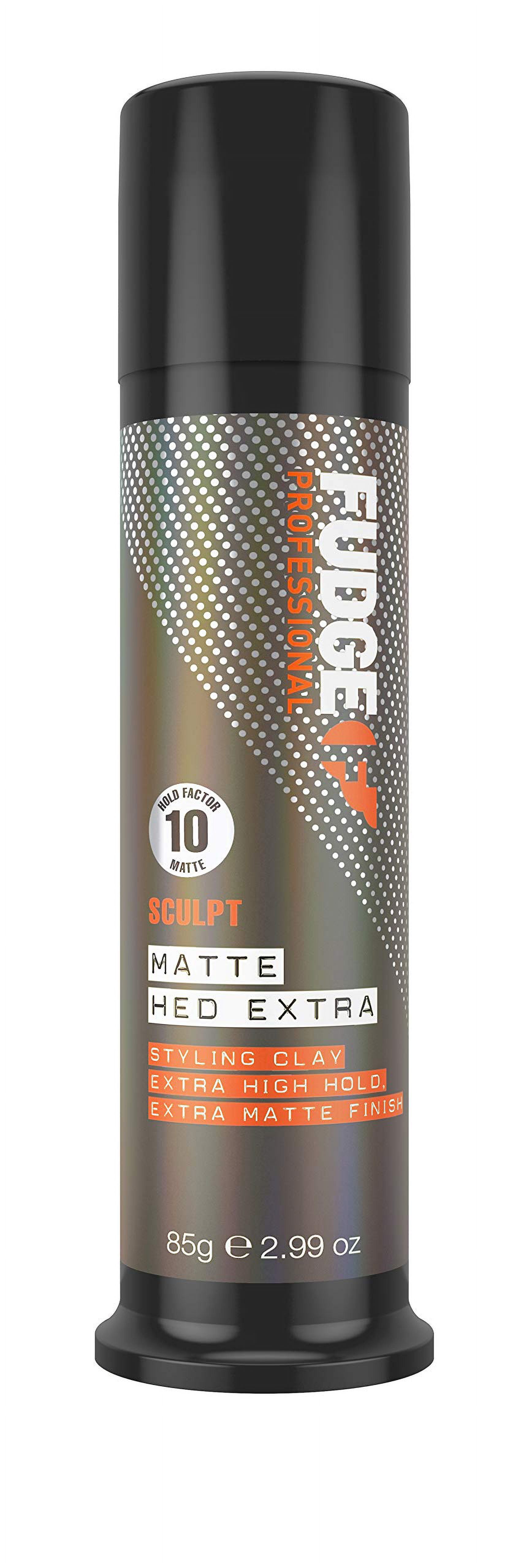 Fudge Professional Hair Wax Matte Hed Extra Extreme Hold Texturising Hair Styling Product for Men Matt Effect Texture clay Infused With Kaolin clay 85 g