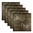 thumbnail image 1 of Great Lakes Tin Syracuse Bronze Burst 2ft x 2ft Nail Up Ceiling Tiles (5 Pack), 1 of 6