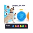 thumbnail image 2 of 1pc Squeaky Dog Toy Ball, Pet Molar Toy For Small Dogs, Spike Medium Size, , No Bpa, Suitable For Both Large And Small Breeds, 2 of 4