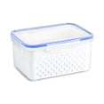 thumbnail image 1 of HCBY Airtight Food Container, Large-capacity yet Space-saving Fridge Organizer, Multi-size Optional Specification, Food-safe Material, Reusable Box for Meal Prep and Picnic Storage, 1 of 5