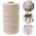 thumbnail image 1 of Coofit 328ft Cotton Rope Multifunctional DIY Twisted Cotton Twine Cotton String, 1 of 10