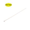 thumbnail image 1 of Uxcell 9.84" x 0.11" White Cable Zip Ties Self-Locking Nylon Tie Wraps 150 Pack, 1 of 5