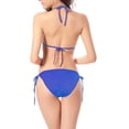 thumbnail image 4 of ylioge Womens Swimsuits Bikini Sets Two-Piece Solid Thongs Bathing Suits, 4 of 6