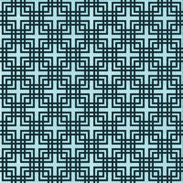 Ahgly Company Tapis d'Intérieur Lavable en Machine Carré Transitionnel Bleu Lagon, 6 Pieds Carré