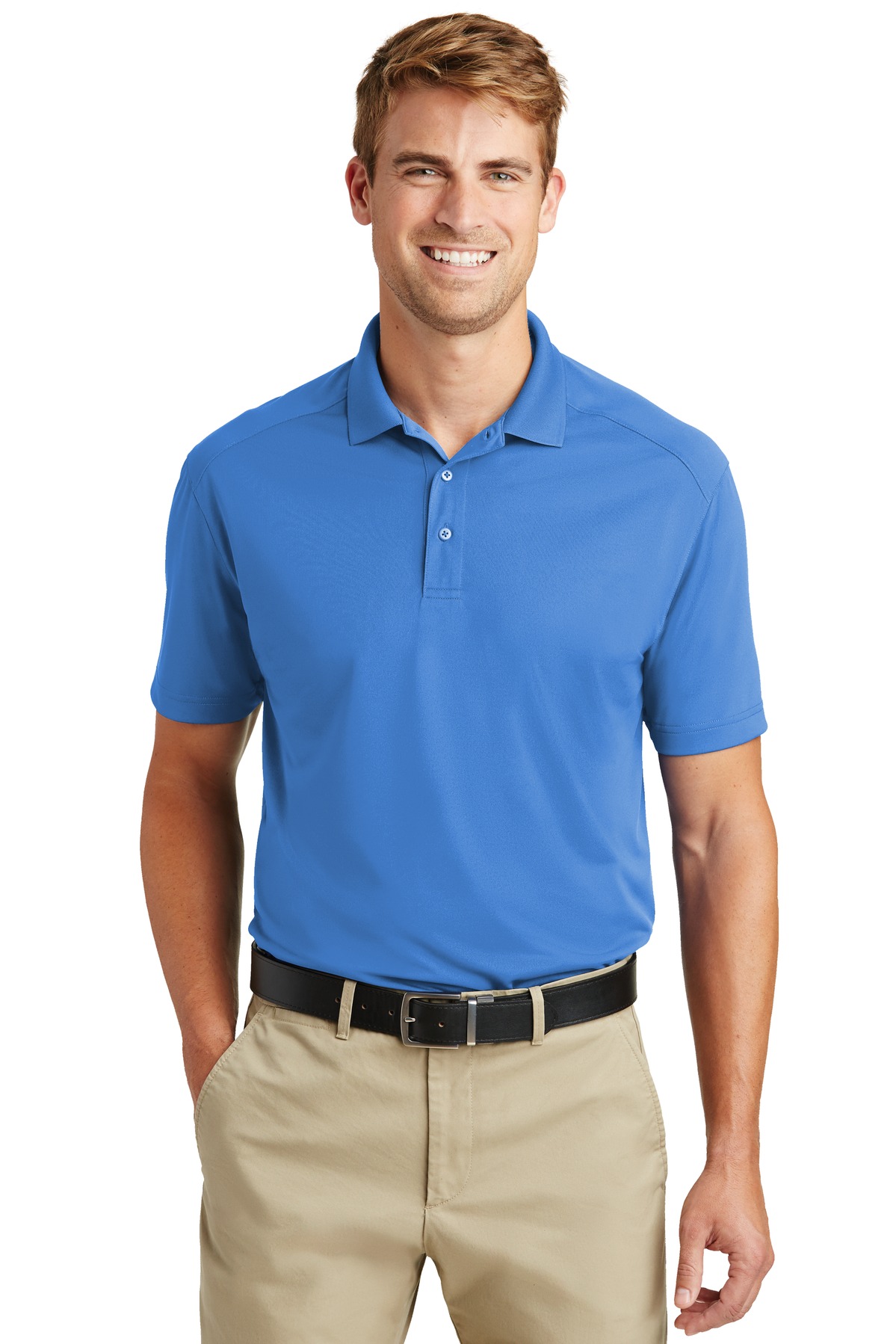 CornerStone Men's Short Sleeve Lightweight Snag-Proof Polo