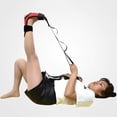 thumbnail image 3 of Xingzhi Bande d'Étirement de Yoga pour Mollet Tendinite pour Exercice Rouge, 3 of 5