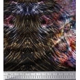 thumbnail image 2 of Soimoi Silk Fabric Tiger Panel Print Fabric by metre 42 Inch Wide, 2 of 3