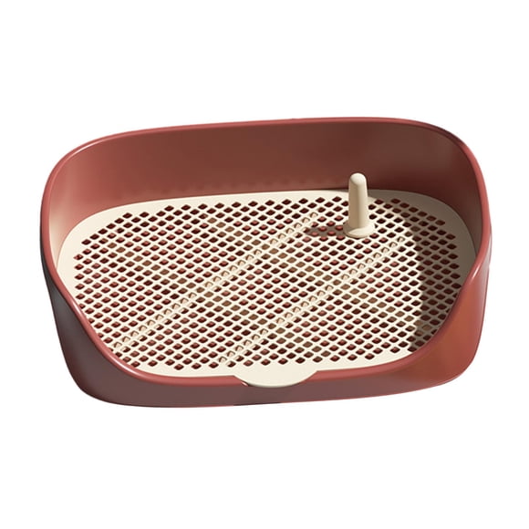 ZLight Dog Toilet for Cat Indoor Cleaning Tool Toilet Pet S Litter Box Blue Litter Pee Pan Red