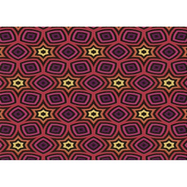 Ahgly Company Tapis Rectangulaire Lavable en Machine Rouge Brun, 8 Pieds x 10 Pieds