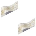thumbnail image 1 of Decodeary Wood Marbling SelfAdhesive Skirting Line Exquisite Workmanship And Retro Fashion PVC Waterproof Waist Line For Wall PVC green peony 2Set, 1 of 6