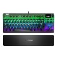 thumbnail image 3 of SteelSeries Apex Pro TKL - Clavier - avec Écran - Rétroéclairé - Sans Fil - USB, 2.4 GHz, Bluetooth 5.0 - QWERTY - Anglais US - Interrupteur de Touche : OmniPoint 2.0 Réglable, 3 of 9