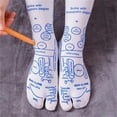 thumbnail image 4 of Meitianfacai Chaussettes de Réflexologie Chaussettes de Réflexologie avec Outil de Massage Chaussettes d'Acupression de Réflexologie Chaussettes de Massage des Pieds Chaussettes de Réflexologie Plantaire, 4 of 9
