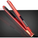 Redresseur de cheveux & CurlerStatic avec commandes numériques, fer plat en céramique double-layer, 2 en 1 Lissage des cheveux et Fer à Curling pour tous les types de cheveux, le meilleur cadeau pour les filles/Mères/femmes/amis