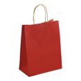 thumbnail image 3 of Oleegame 2 Pcs 4 Pcs Sac en Papier à Main Sac en Papier Kraft Emballage Sac-Cadeau Sac de Magasinage Coloré Rouge, 3 of 3