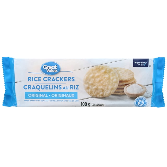 Craquelins au riz originaux Great Value