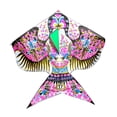 thumbnail image 3 of Siruishop Huge Kite Classic Pattern Colorful Large Giant Kites for Props Backyard Trip 165x180cm, 3 of 8