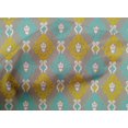 thumbnail image 4 of oneOone Cotton Poplin Fabric Swirl Ikat Print Fabric By The Yard 56 Inch Wide, 4 of 4