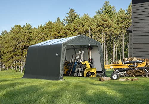 Scotts® Storage Shed 10 X 15 X 8’ Green Peak