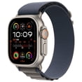 thumbnail image 1 of Open Box - Apple Watch Ultra 2 (GPS + Cellular) 49mm Titanium Case with Blue Alpine Loop - Large, 1 of 1