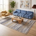 thumbnail image 4 of Rug Branch Emir Collection Tapis abstrait hydrofuge moderne, 4 of 7