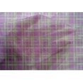 thumbnail image 4 of oneOone Cotton Silk Fabric Check Kasuri Print Sewing Fabric BTY 42 Inch Wide, 4 of 4
