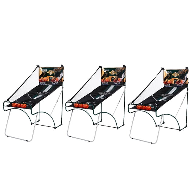 Lancaster Sports EZ-Fold 2 Player Arcade Basketball Hoop Shot Game (3 Pack)