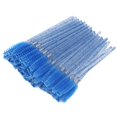 thumbnail image 2 of 50pcs Nylon Makeup Brush, Disposable Eyelash Wands with Spiral Structure Design, for Easy Mascara Application, 2 of 7