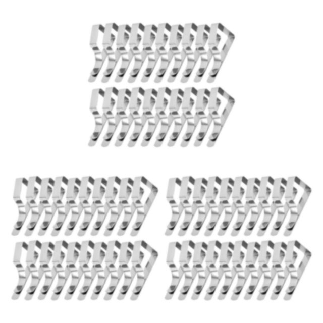 Youkk Tablecloth Durable And Long-lasting Tablecloth Clips Can Hold Tablecloth Tightly Stainless Steel 20PCS 3Set