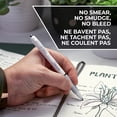 thumbnail image 2 of Sharpie S-Gel, Gel Pens, Pearl White Fashion Barrel, Medium Point (0.7 mm), Rich Dark Ink Colours, 4 Count, 2 of 9