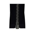 thumbnail image 2 of COSTUMAKERS fermeture éclair séparable à un curseur #5 argent Metal Teeth 75 cm (29.5 in) noir, 2 of 4