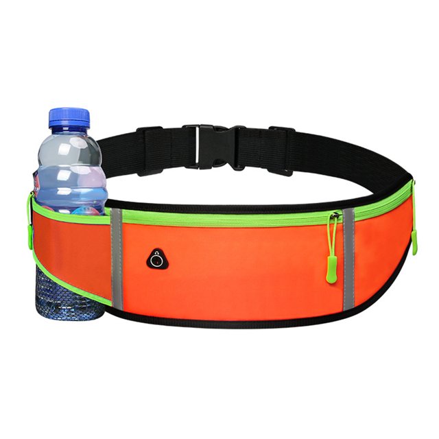 LSLJS Waist Bag Running Belt Reflective Running Belt Hiking Exercise Bike Workout Gym Travel Jogging Pocket Belt