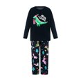 thumbnail image 1 of Faithtur Tenue de Noël Parent-Enfant, Pyjama/combinaison à Manches Longues Imprimé, 1 of 9