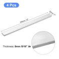 thumbnail image 2 of Unique Bargains Square Aluminum Flat Bar, 4 Pack 5/16' Thickness 1' Width 12' Length, 2 of 5