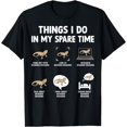 thumbnail image 1 of Things I Do In My Spare Time Cute Bearded Dragon Lover T-Shirt - Black - S, 1 of 2