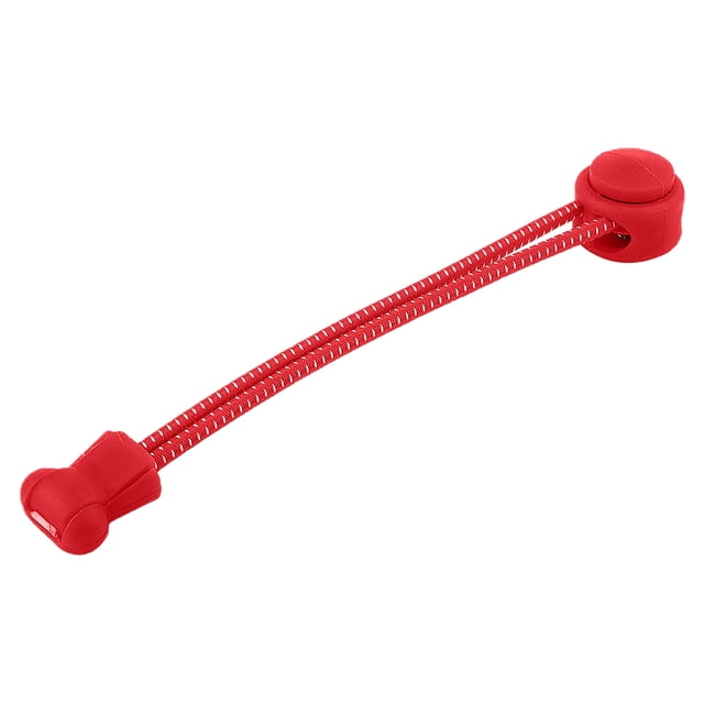 Liquidation & Promo, Elastic Rope Laces, Sports Casual Fast Wear, Non-Slip Design, For Running Hiking, Durable Nylon, Quick Tying, Outdoor Activities, Daily Wear Hzhnb New Release | Polyester, Red
