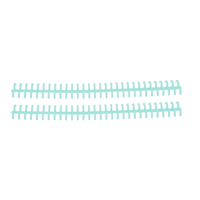 LAFGUR PP Plastic Binding Spines, Tender Blue, 10 Count
