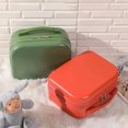 thumbnail image 4 of 14 Inch Travel Mini Solid Color Lightweight Portable Small Hard Makeup Box New Style Student Lightweight Boarding Luggage Red, 4 of 6