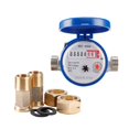 thumbnail image 2 of Compteur d'Eau Intelligent Instruments de Mesure de Débit Outils de Mesure à Domicile avec Accessoires en Cuivre, 2 of 6