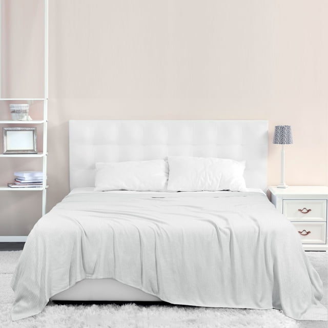 PiccoCasa Cooling Blanket Viscose from Bamboo Breathable Light Gray Queen