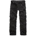 thumbnail image 1 of Pantalon Cargo de Travail pour Hommes Mode Décontractée en Coton à Multiples Poches pour l'Extérieur Pantalon Cargo Long, 1 of 9