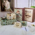 thumbnail image 3 of Clearance! Mattes White Cowhide Father'S Day Gift Wrapping Paper Gouache Nostalgic Gift Decoration Paper, 3 of 7