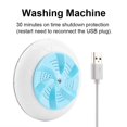 thumbnail image 4 of Herwey Portable Washing Machine, Laundry Washer,Portable Mini Ultrasonic Washing Machine Travel Laundry Washer Cleaner Cleaning Tool, 4 of 8