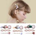 thumbnail image 3 of Bangcool 9PCS Pince à Cheveux pour Femmes Mode Mignon Cheveux Barrette Broches de Bobby pour Plage d'Été, 3 of 10