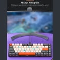 thumbnail image 2 of Graflsoa 68-Key Compact Mechanical Keyboard with RGB Backlight, USB-C, Blue/Red Switch Options, 1.5m Cable, 5V/120mA, 312x104x35mm, 410g, 2 of 7