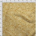 thumbnail image 4 of oneOone Velvet Dark Mustard Fabric Japanese Craft Projects Decor Fabric Printed By The Yard 58 Inch Wide, 4 of 4