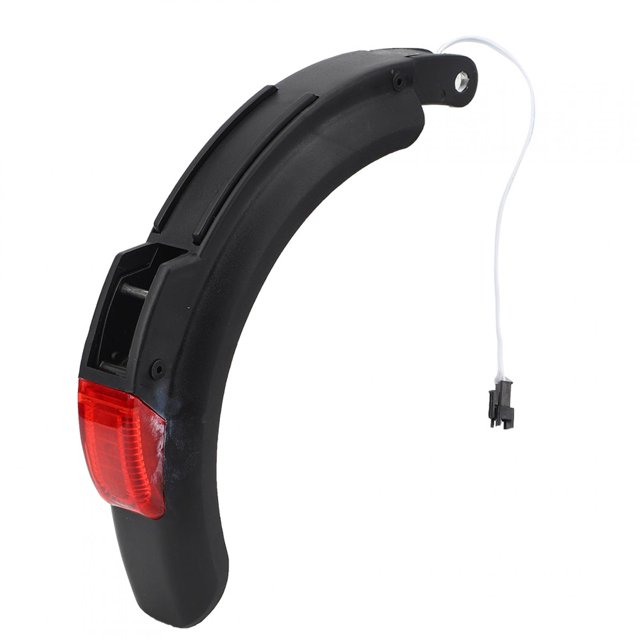 Zyyini Rear Mudguard,8in Electric Scooter Rear Mud Guards Mudguard Baffle with Tail Light For Kugoo Series,8in Electric Scooter Rear Mud Guards