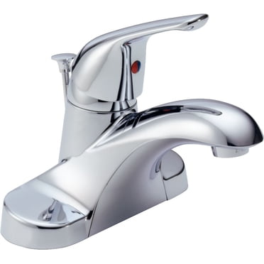 Mitigeur de lavabo Peerless à jeu central en chrome