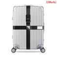 thumbnail image 1 of 4.2m Nylon 3 Digits Password Lock Luggage Strap Cross Belt Packing Adjustable Travel Suitcase Buckle Strap Baggage Belts A2, 1 of 6