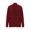 thumbnail image 4 of Mode Automne pour Femmes Cardigan pour Femmes Chandail Mode Manches Longues Longueur Moyenne Confortable pour le Trajet Coupe Ample Chandail pour Femmes Vêtements d'Automne pour Femmes en Liquidation, 4 of 6